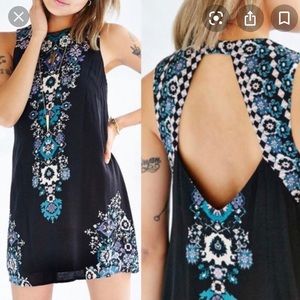 Urban Outfitters Ecote Black Mini Dress